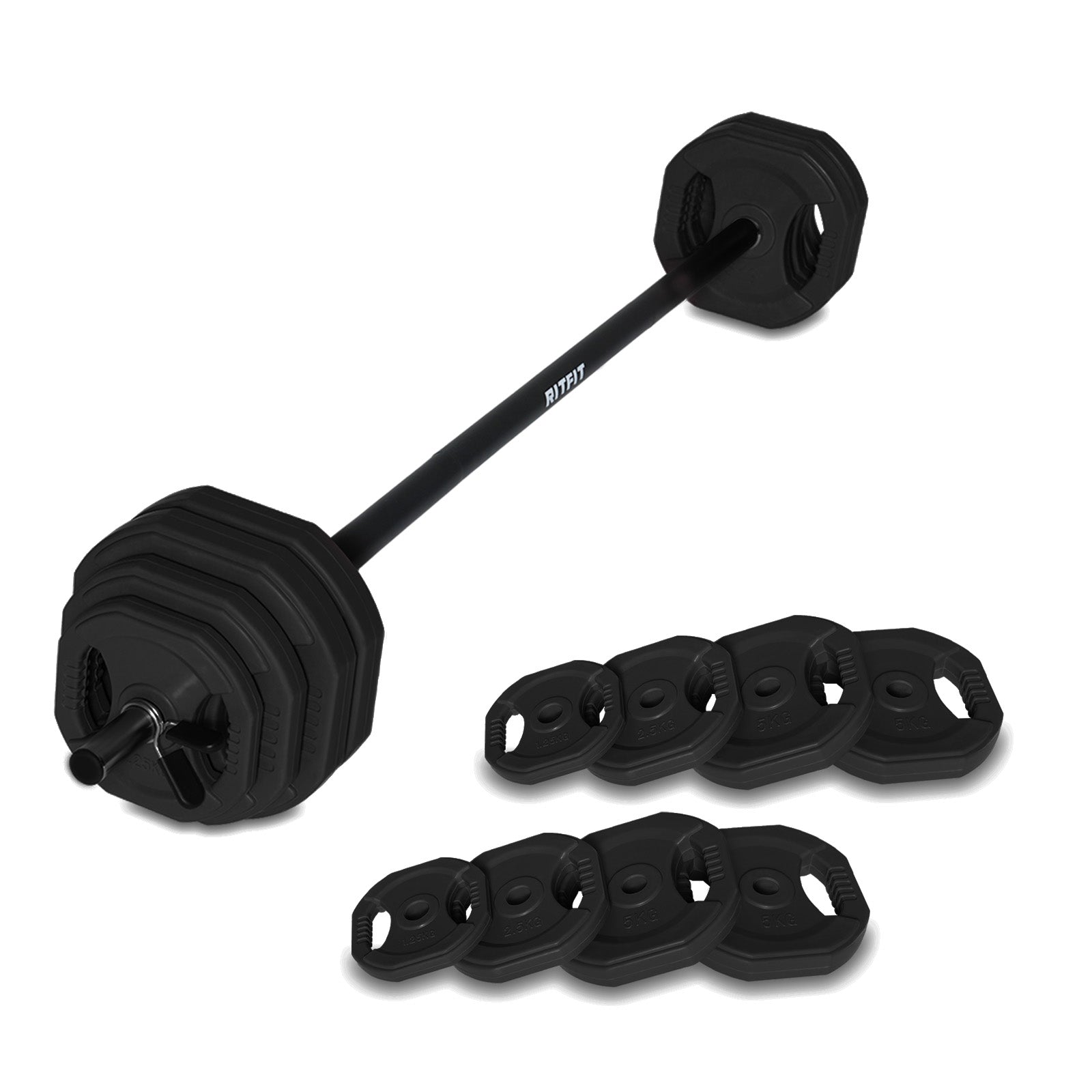 RITFIT バーベル セット 20kg 30kg 40kg