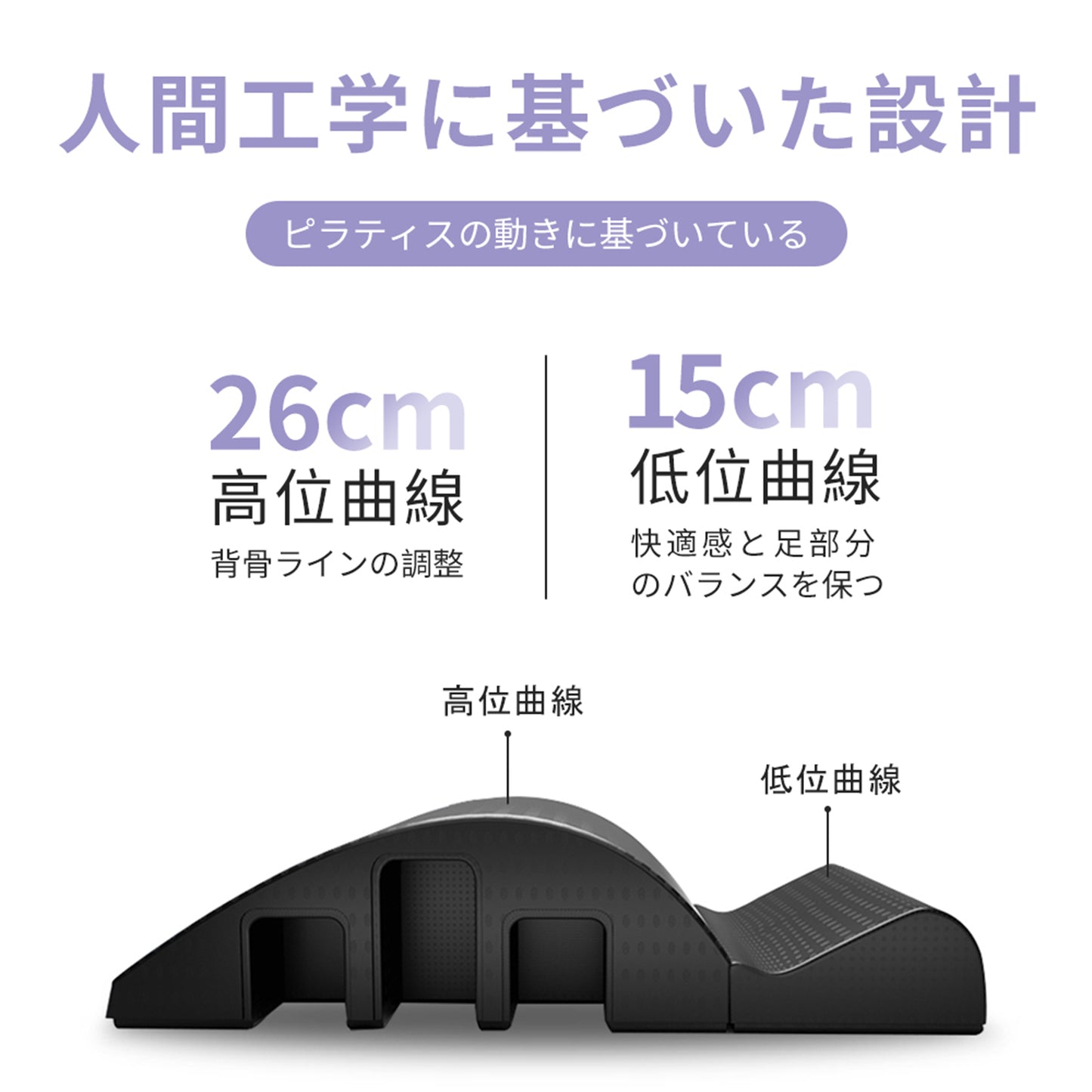 RITFIT 多機能ピラティスバレル スパインコレクター 5色