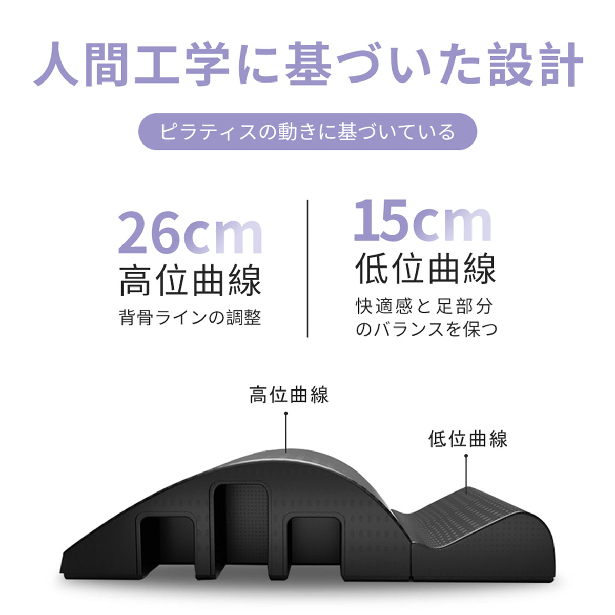 RITFIT 多機能ピラティスバレル スパインコレクター 5色