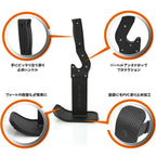 RITFIT バーベルジャックの手にピッタリ合う滑り止めハンドル、バーベルアンチドロッププロテクション、プレートの取替えが簡単に、底部にもPVC滑り止め加工