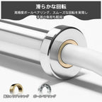 高精度ボールペアリング、スムーズな回転を実現し、手首の負担も軽減♪ 真ちゅうブッシング ボールベアリング