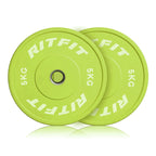 RITFIT 5kgグリーンウエイトプレート