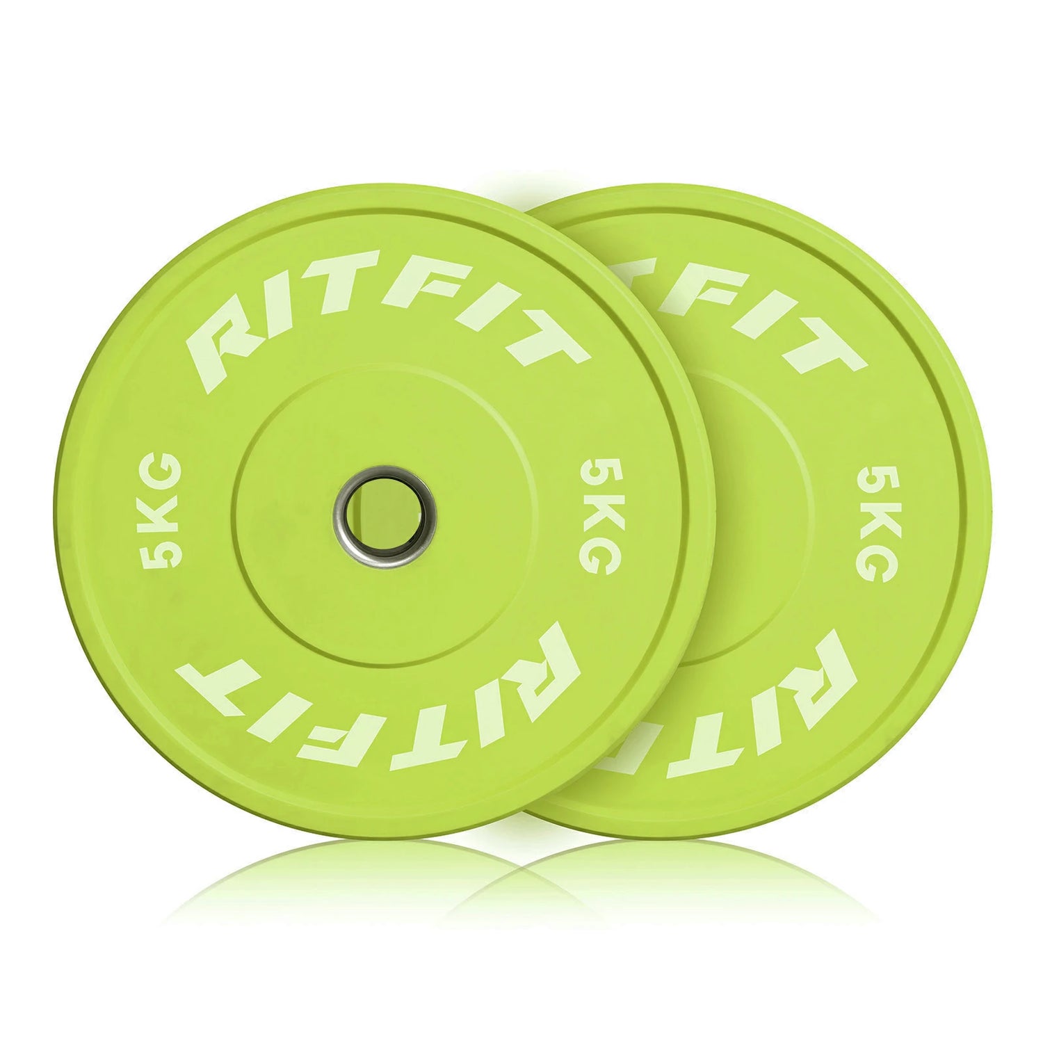 RITFIT 5kgグリーンウエイトプレート