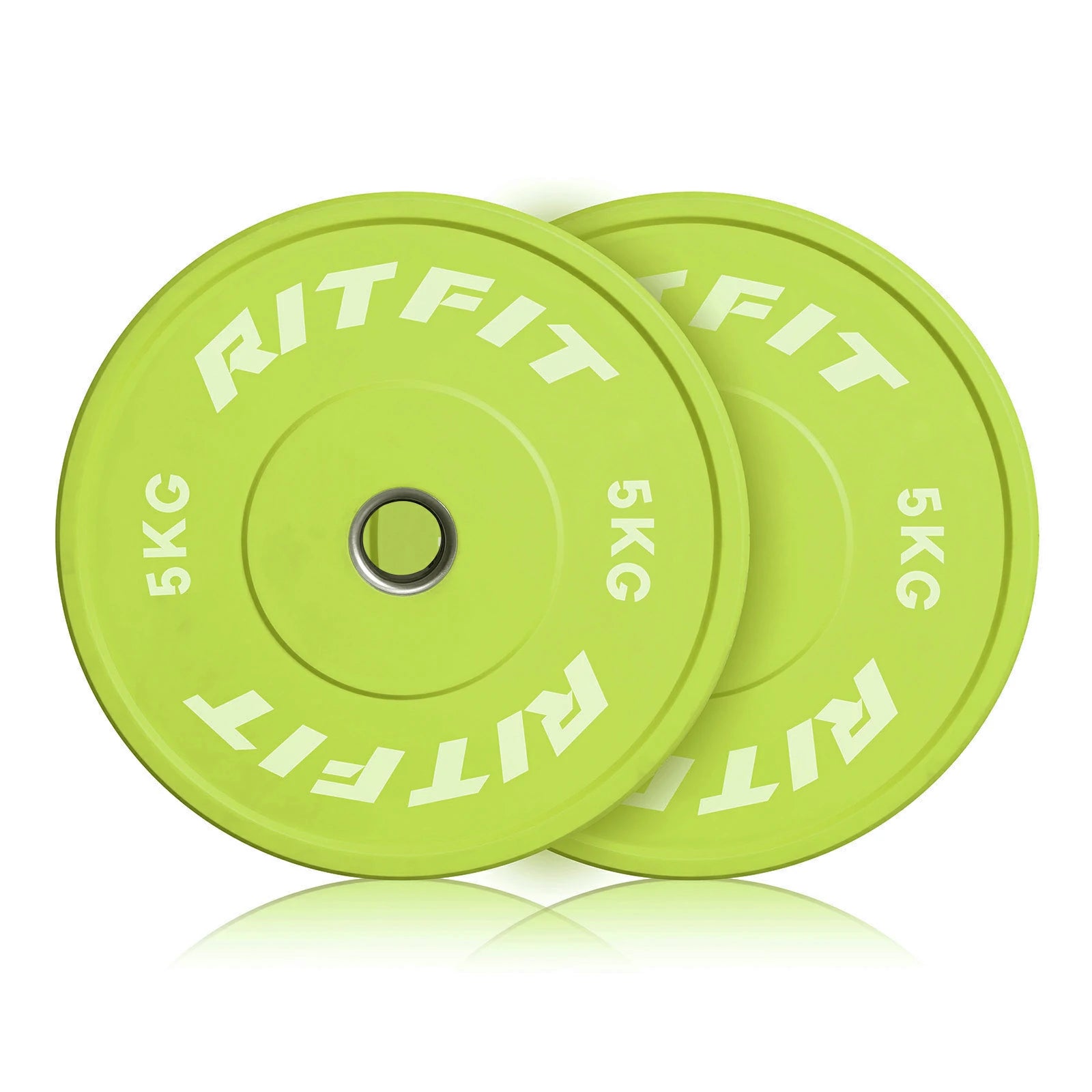 RITFIT 5kgグリーンウエイトプレート