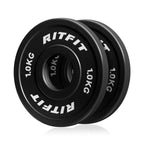 RITFIT ダンベルプレート・0.5/1/1.5/2/2.5kg ブラック