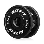 RITFIT ダンベルプレート・0.5/1/1.5/2/2.5kg ブラック