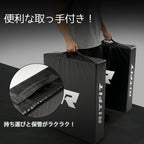 RITFIT ダンベルドロップマットに便利な取っ手が付いています。持ち運びと保管が楽